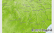 Physical Map of Porto Real do C.