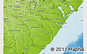 Physical Map of S Miguel D Campo