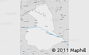 Silver Style 3D Map of Barcelos