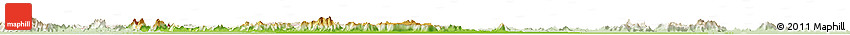Physical Horizon Map of Barcelos, lighten
