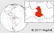 Blank Location Map of Barcelos
