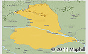Savanna Style Panoramic Map of Barcelos