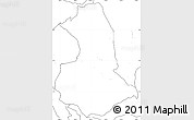 Blank Simple Map of Barcelos, no labels