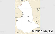 Classic Style Simple Map of Barcelos