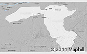 Gray Panoramic Map of Borba