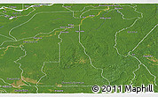 Satellite Panoramic Map of Borba