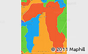 Political Simple Map of Borba