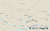 Shaded Relief 3D Map of Codajas