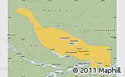 Savanna Style Map of Codajas