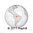 Outline Map of Codajas