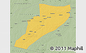 Savanna Style Map of Eirunepe