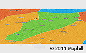 Political Panoramic Map of Eirunepe