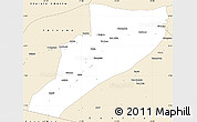 Classic Style Simple Map of Eirunepe