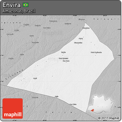 Gray Map of Envira