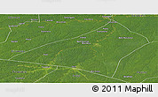 Satellite Panoramic Map of Envira