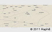 Shaded Relief Panoramic Map of Envira