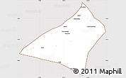Classic Style Simple Map of Envira, cropped outside