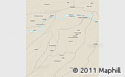 Shaded Relief 3D Map of Fonte Boa
