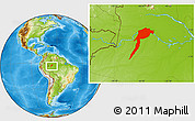 Physical Location Map of Fonte Boa