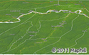 Satellite Panoramic Map of Fonte Boa