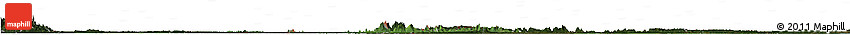 Satellite Horizon Map of Amazonas, darken