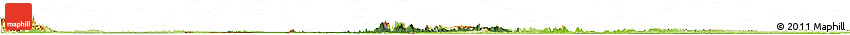 Satellite Horizon Map of Amazonas, physical outside