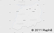 Silver Style Map of Labrea, single color outside