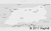 Silver Style Panoramic Map of Labrea