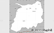 Gray Simple Map of Labrea