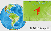 Physical Location Map of Manicore