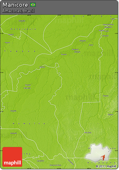 Physical Map of Manicore