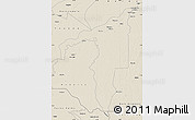 Shaded Relief Map of Manicore