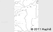 Blank Simple Map of Manicore