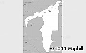 Gray Simple Map of Manicore