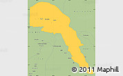 Savanna Style Simple Map of Maraa