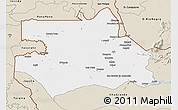 Classic Style 3D Map of S.Gabriel D'Cac.
