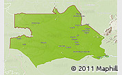 Physical 3D Map of S.Gabriel D'Cac., lighten