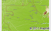 Physical 3D Map of S.Gabriel D'Cac.