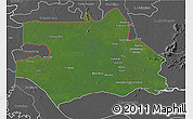 Satellite 3D Map of S.Gabriel D'Cac., desaturated