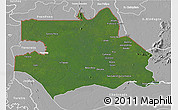 Satellite 3D Map of S.Gabriel D'Cac., lighten, desaturated