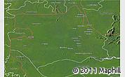 Satellite 3D Map of S.Gabriel D'Cac.