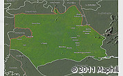 Satellite 3D Map of S.Gabriel D'Cac., semi-desaturated
