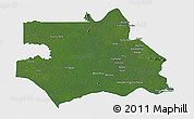 Satellite 3D Map of S.Gabriel D'Cac., single color outside