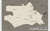 Shaded Relief 3D Map of S.Gabriel D'Cac., darken