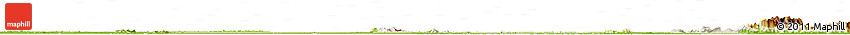 Shaded Relief Horizon Map of S.Gabriel D'Cac., physical outside Shaded Relief Horizon Map of S.Gabriel D'Cac., physical outside