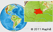 Physical Location Map of S.Gabriel D'Cac.