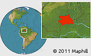 Satellite Location Map of S.Gabriel D'Cac.