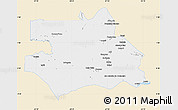 Classic Style Map of S.Gabriel D'Cac., single color outside