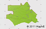 Physical Map of S.Gabriel D'Cac., cropped outside