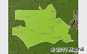Physical Map of S.Gabriel D'Cac., darken